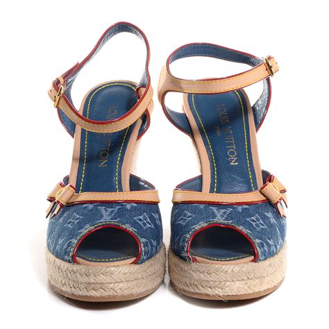 louis vuitton seashore espadrille|Louis Vuitton espadrilles wedges.